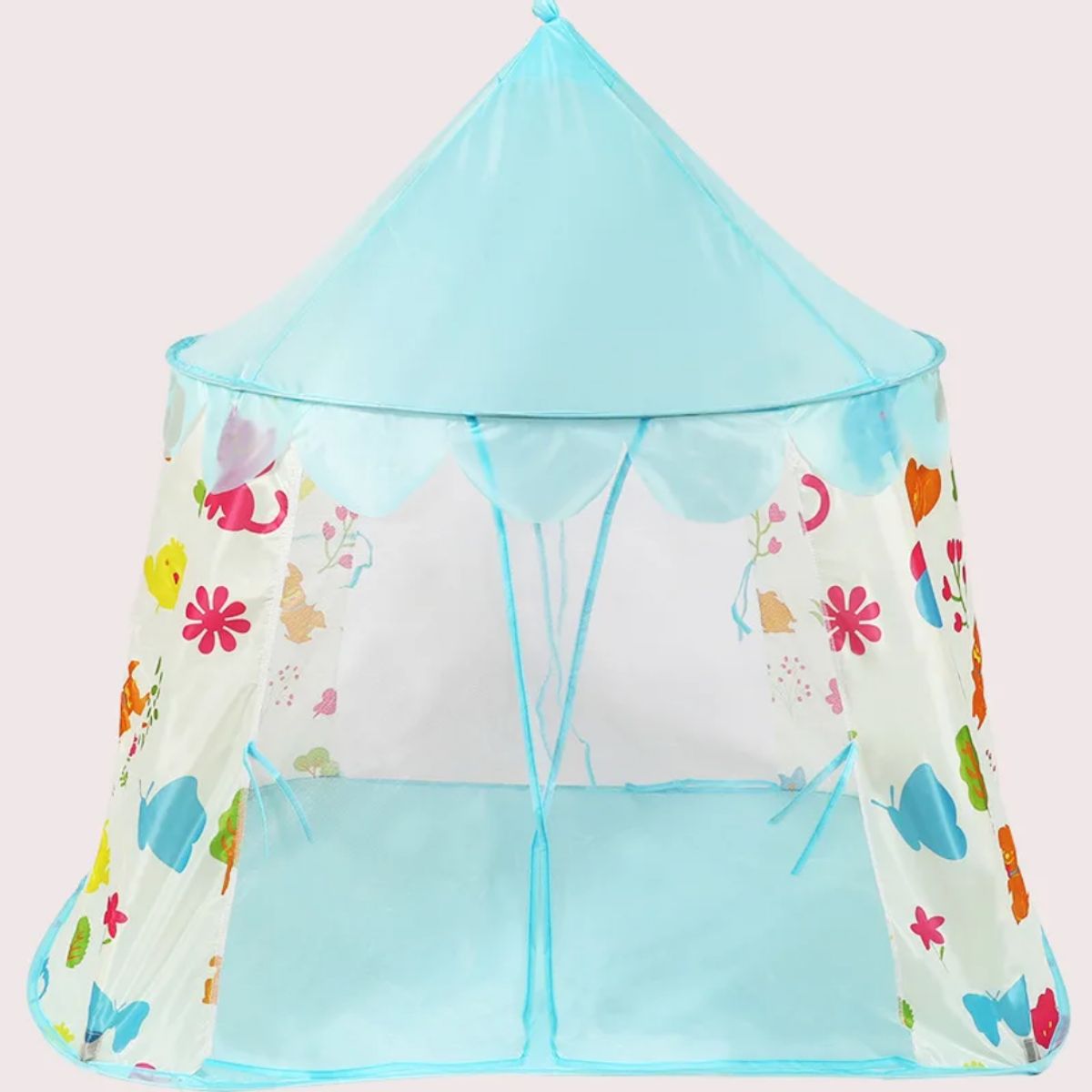 GENERICO - Carpa de juegos - casa Castillo CELESTE PASTEL