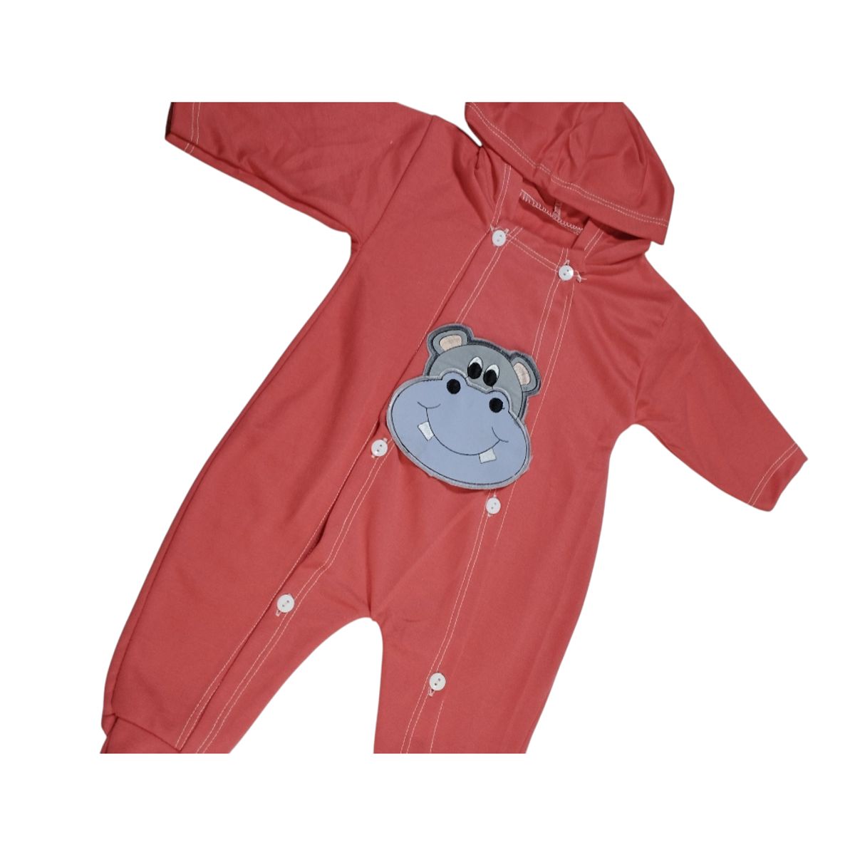 GENERICO - Enterizo hipopotamo de algodón