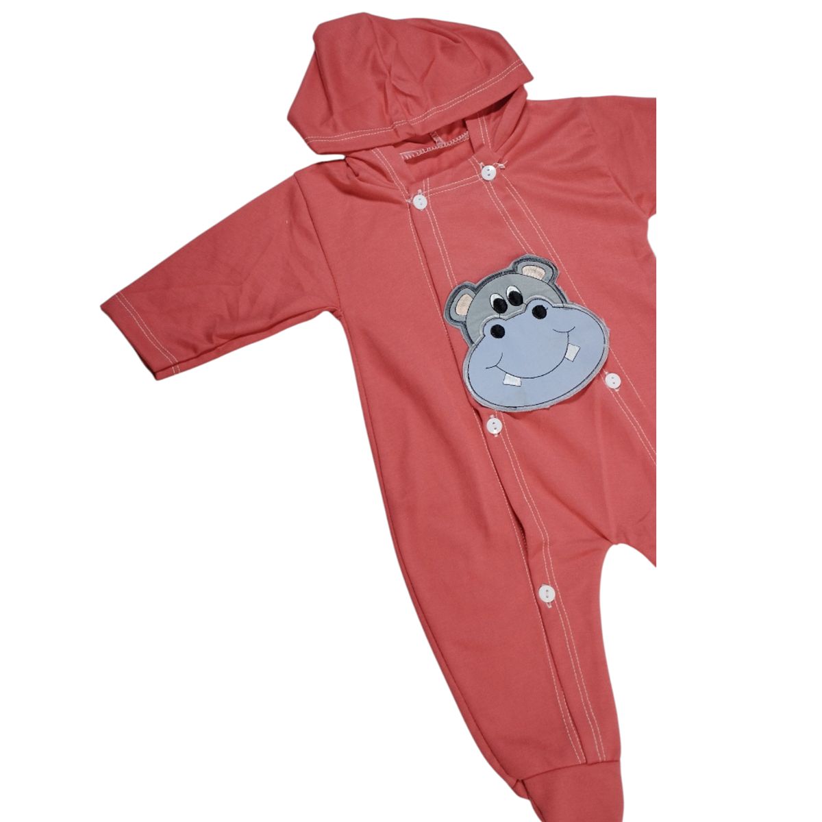 GENERICO - Enterizo hipopotamo de algodón