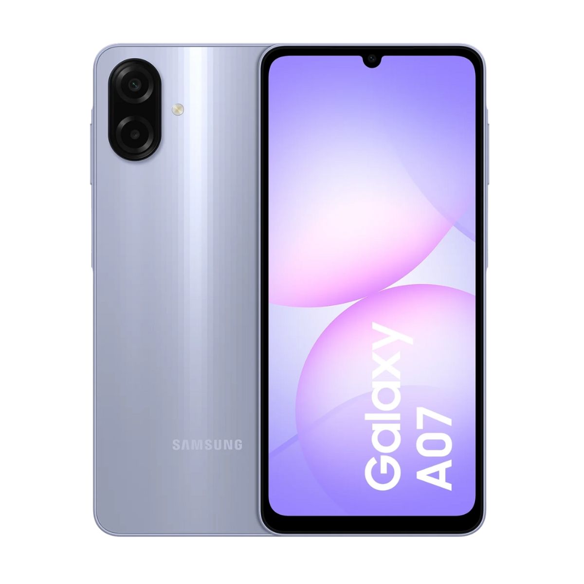 SAMSUNG - CELULAR GALAXY A07 128GB 4RAM LIGHT VIOLET  REGISTRADO