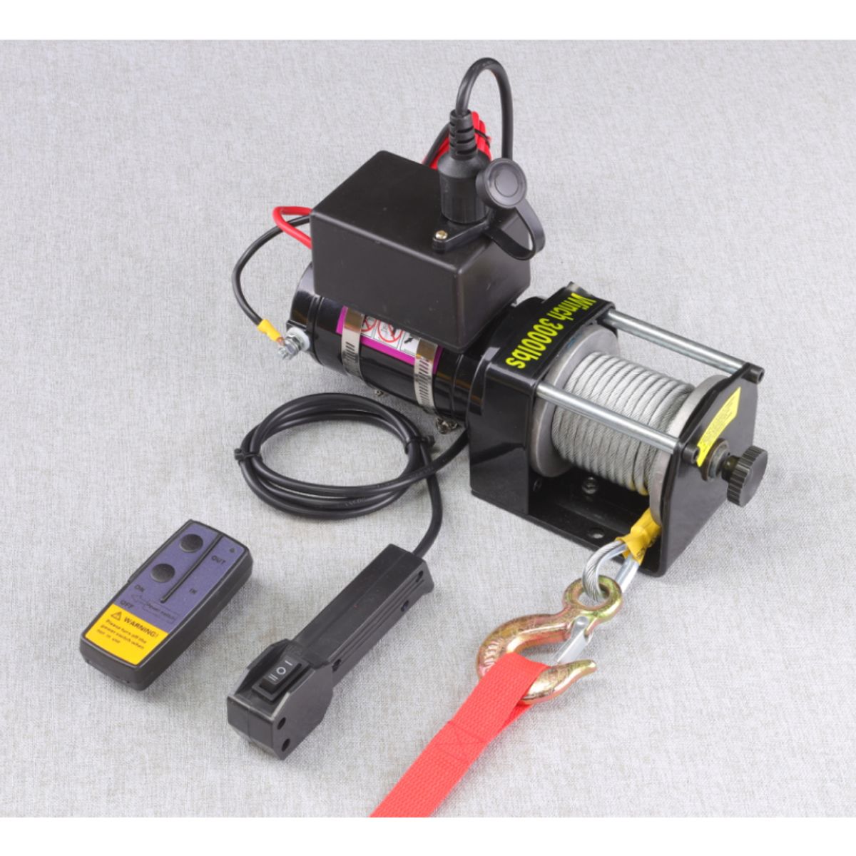 QUICK - Winche Eléctrico  12v Control Remoto