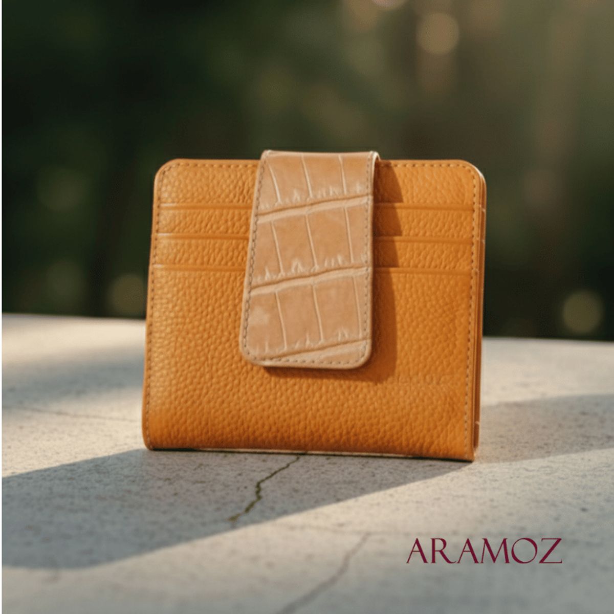 GENERICO - BILLETERA DE CUERO DE DAMA SIENA