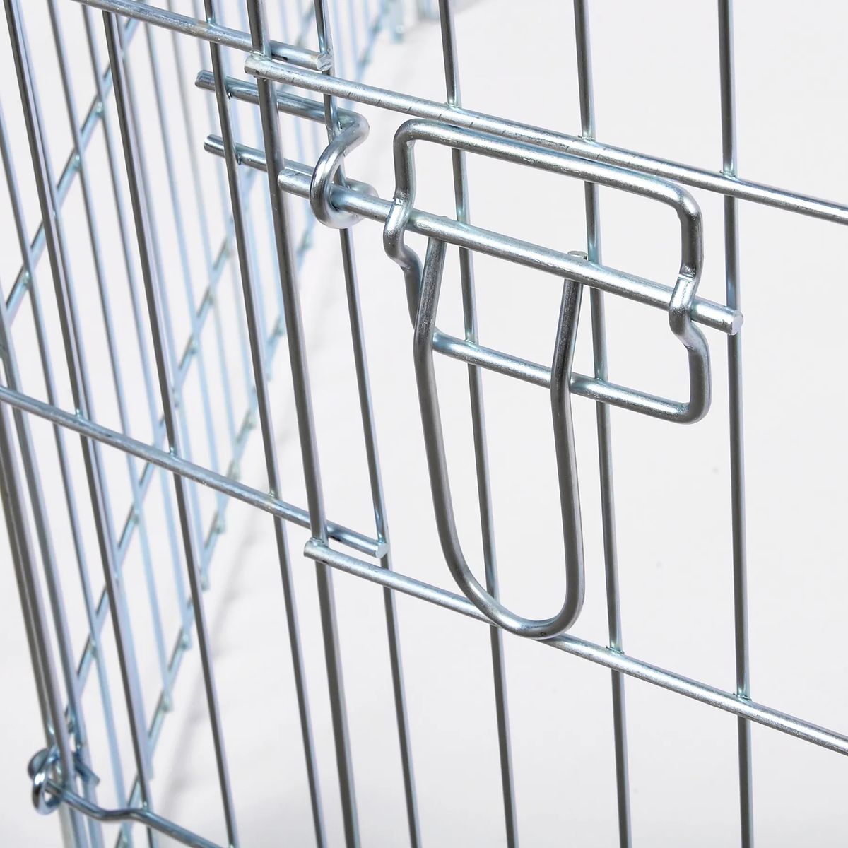 GENERICO - CORRAL CERCO PLEGABLE PARA MASCOTA 60X60CM 6PZAS