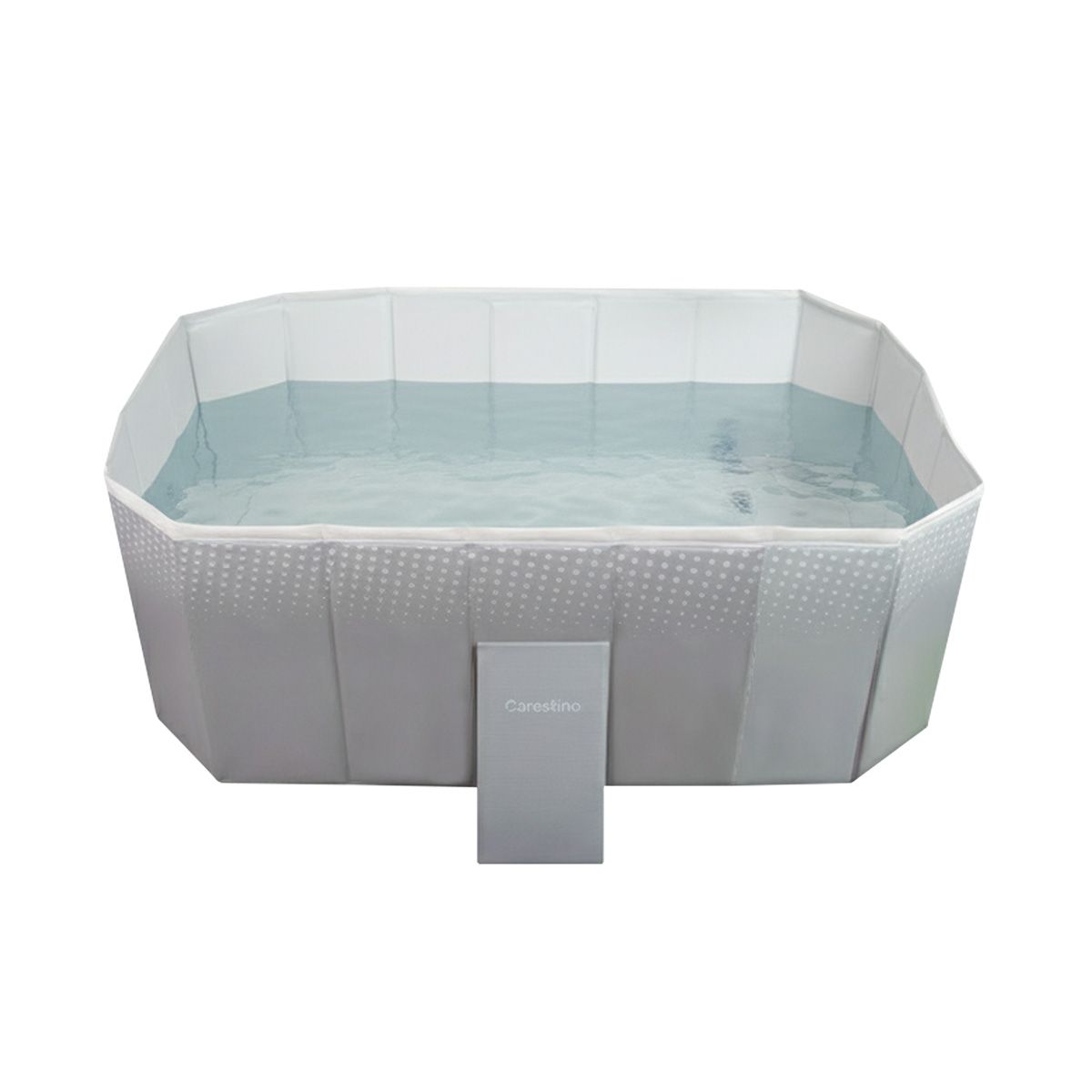 CARESTINO - Piscina Caribe 166x107x45 Gris