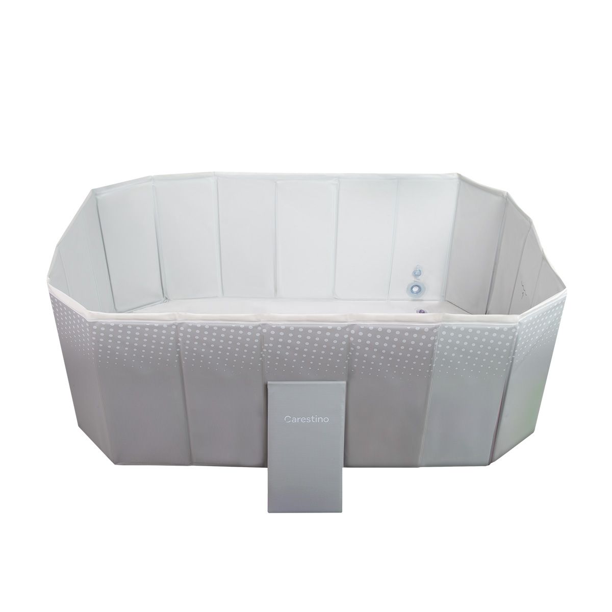 CARESTINO - Piscina Caribe 166x107x45 Gris