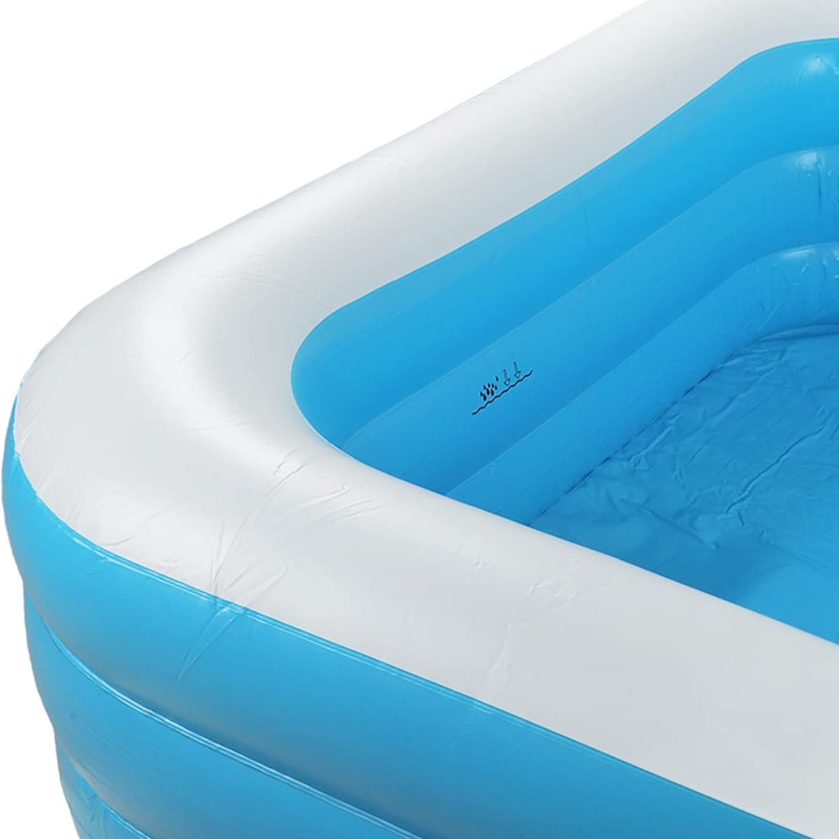 GENERICO - PISCINA INFLABLE RECTANGULAR - VERANO
