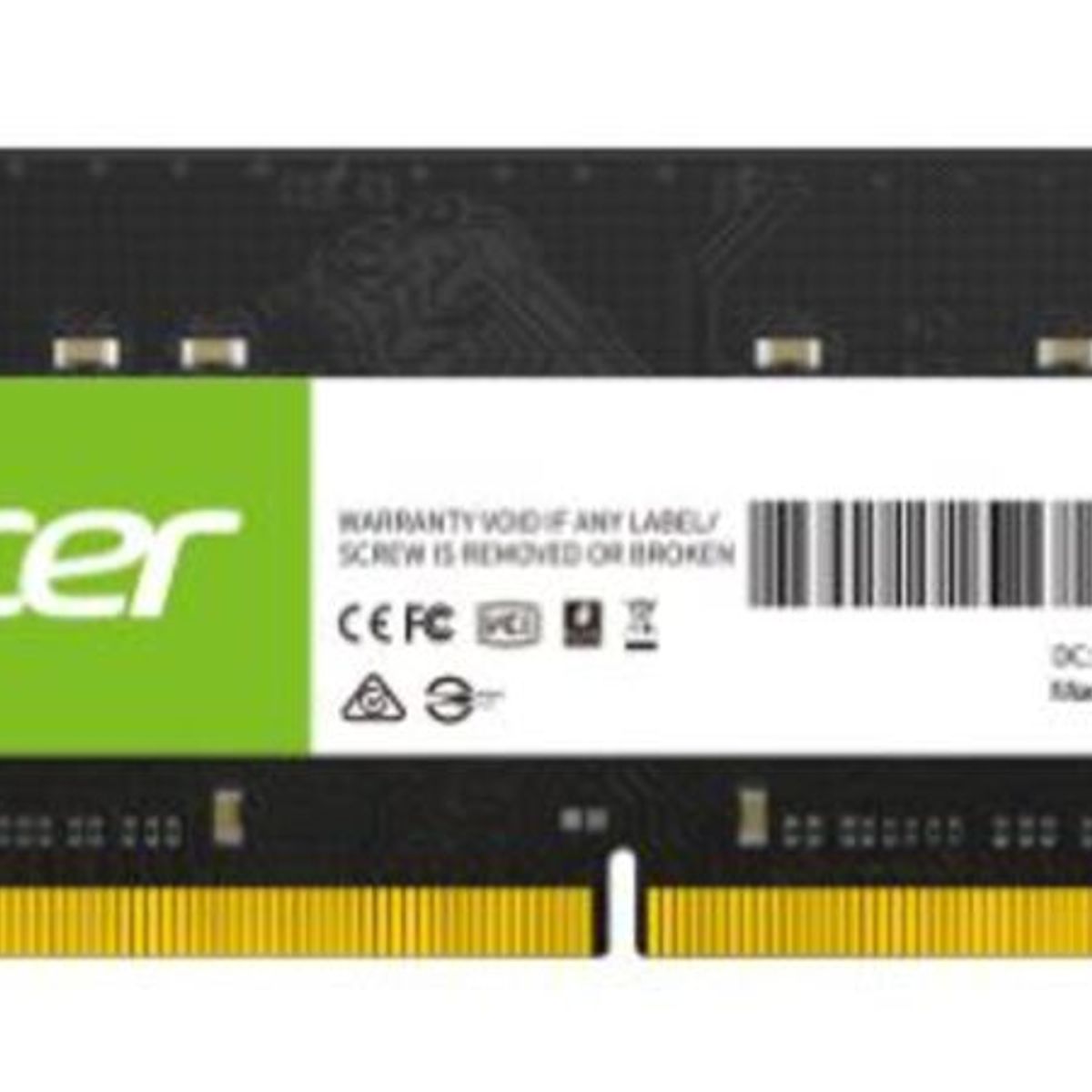 ACER - MEMORIA RAM ACER SD100 DDR4 3200MHZ 8GB CL22 SO-DIMM