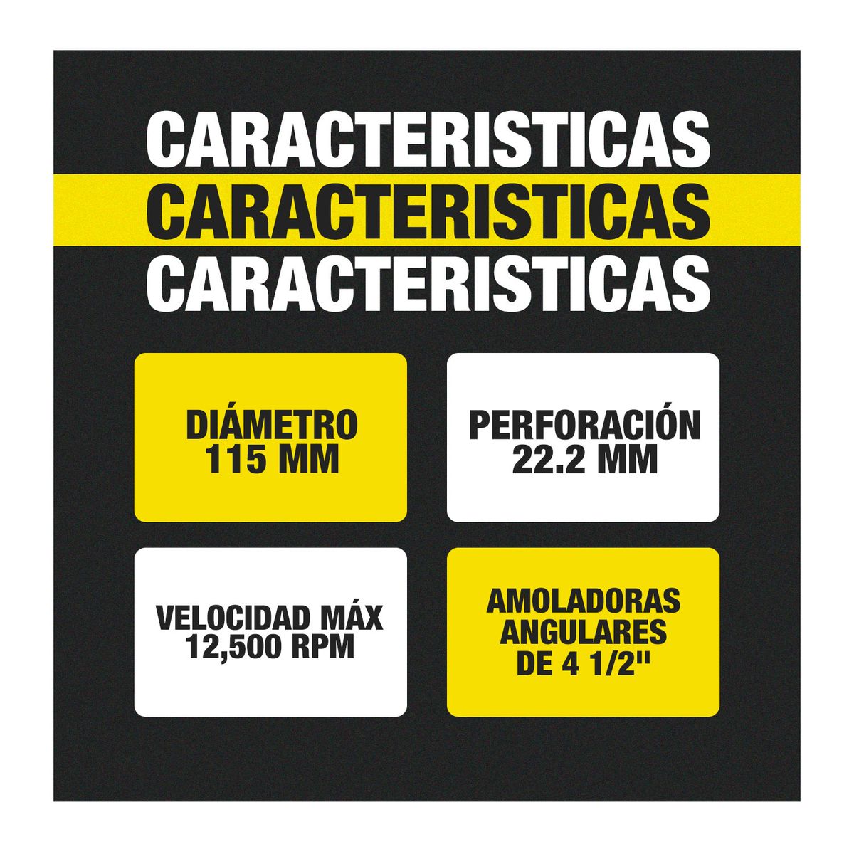 GENERICO - Disco Removedor De Pintura/amoladoras 4 1/2'