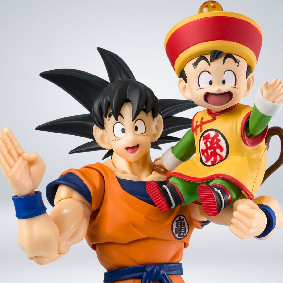 BANDAI NAMCO - FIGURAS SH FIGUARTS DBZ - SON GOKU & SON GOHAN - KID & KINTOUN