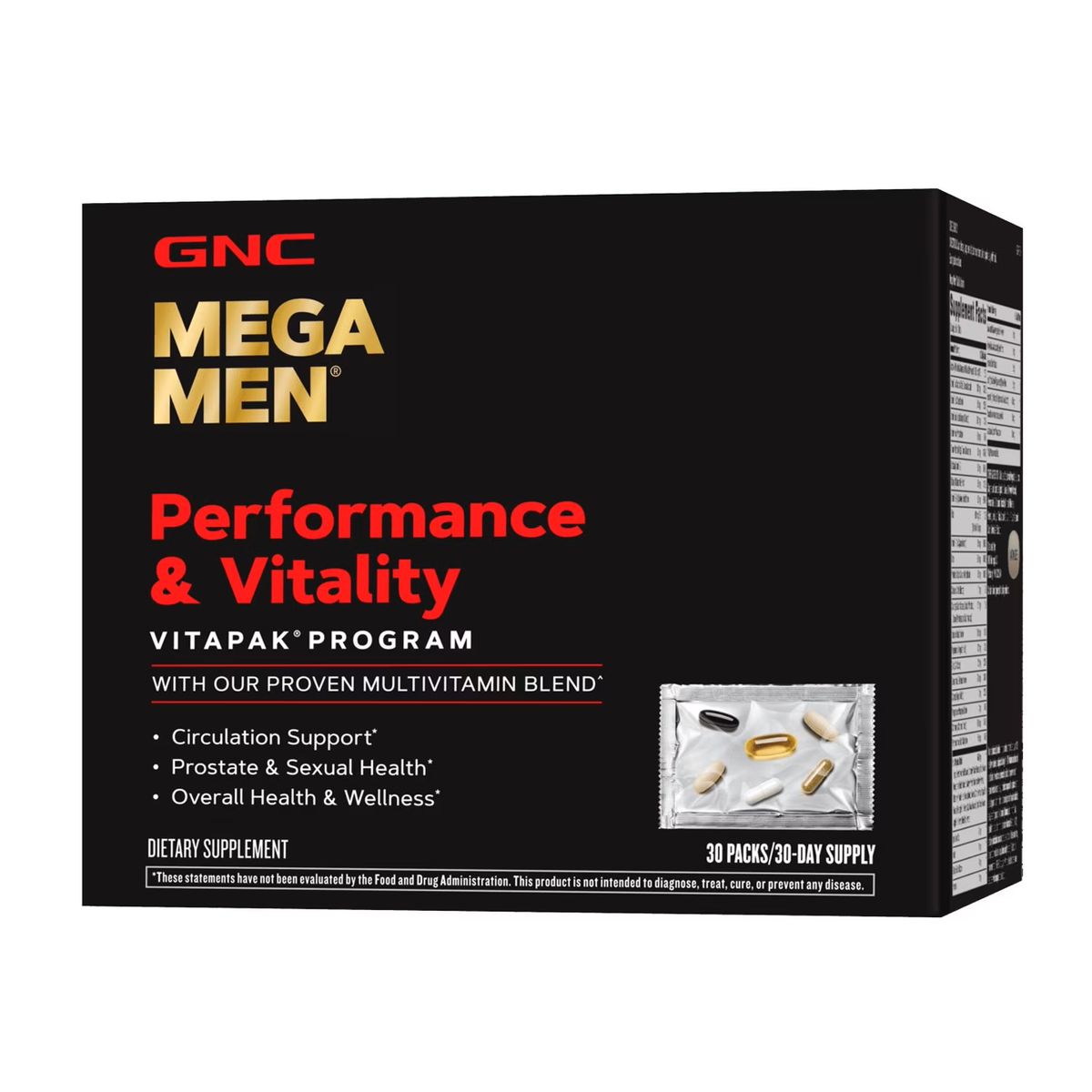 GENERICO - Mega Men GNC Multivitaminico para hombres