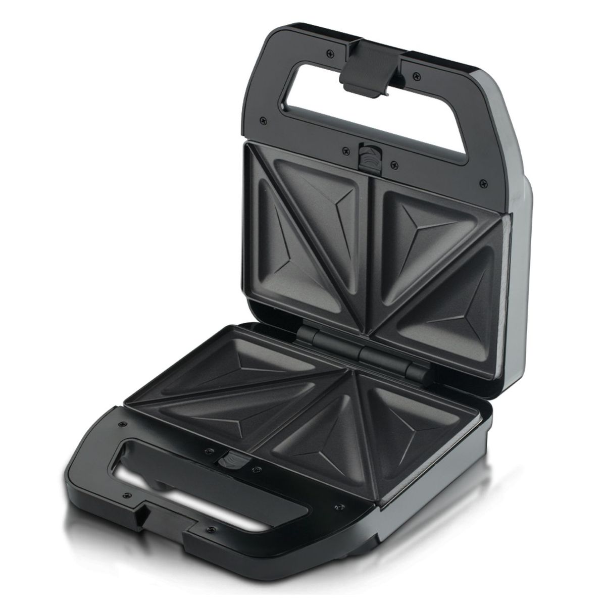 FINEZZA - Sandwichera Finezza FZ-829W3 Intercambiables para Waffles y Grill 3 en 1 Negro