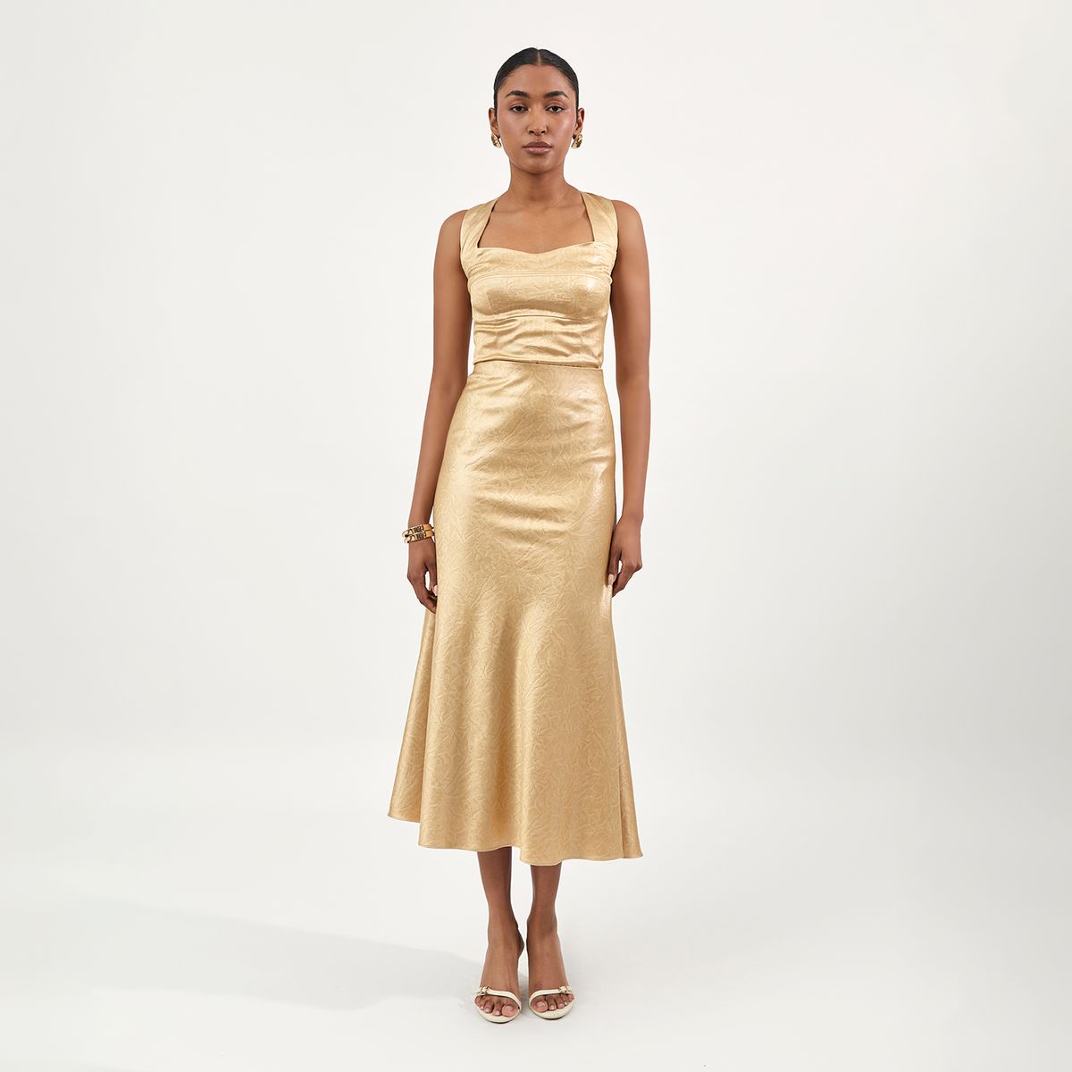 CAMILA VIALI - Falda Camila Viali Bonie Perla