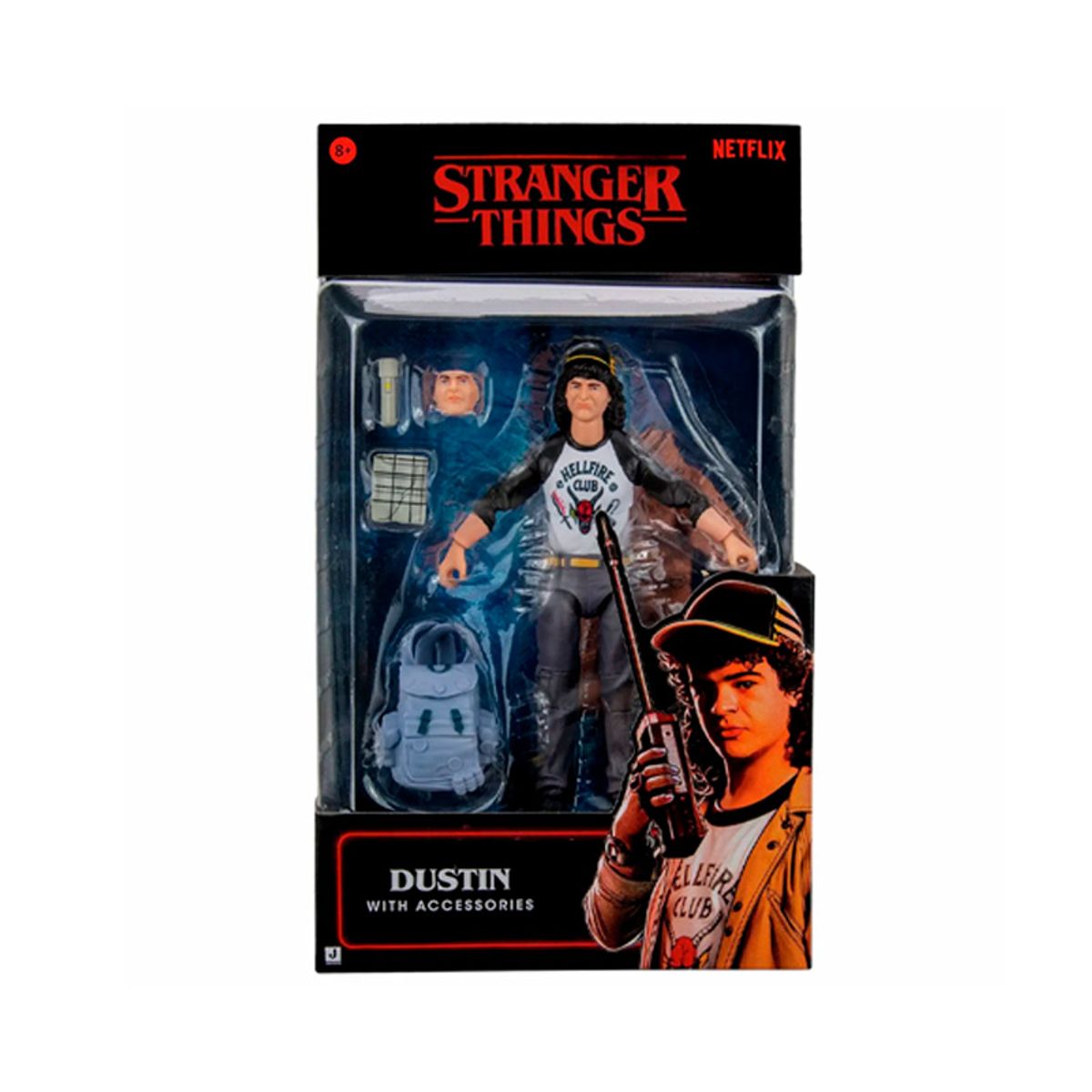 FUNKO - STRANGER THINGS DUSTIN FIGURA ARTICULABLE