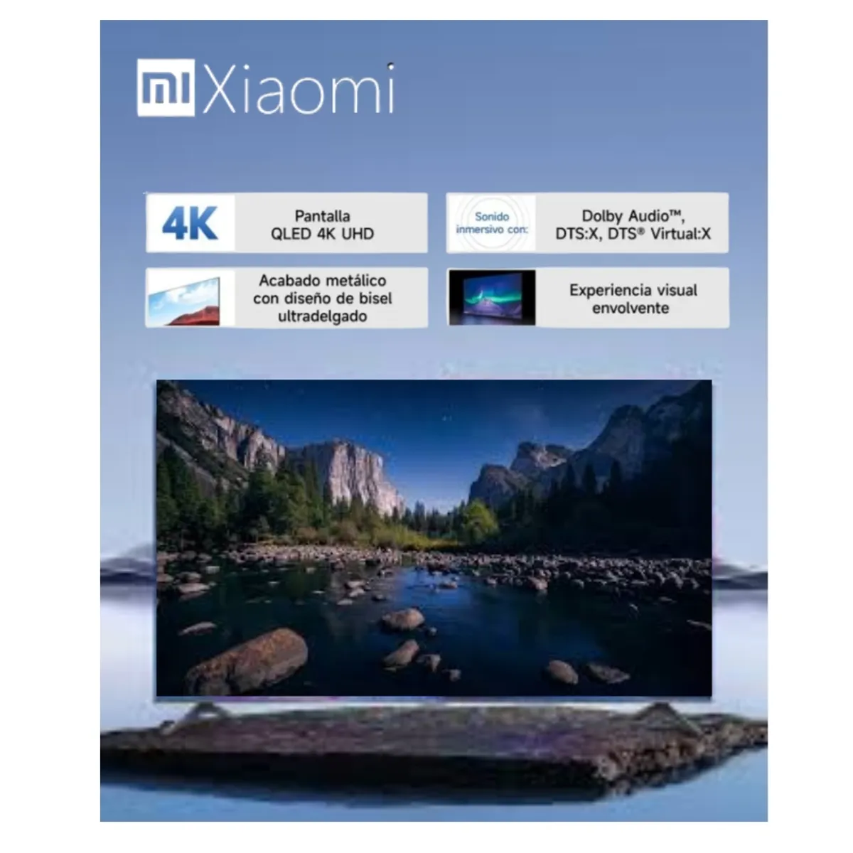XIAOMI - Televisor Xiaomi TV A PRO 65 4K QLED TV L65MA-SPH