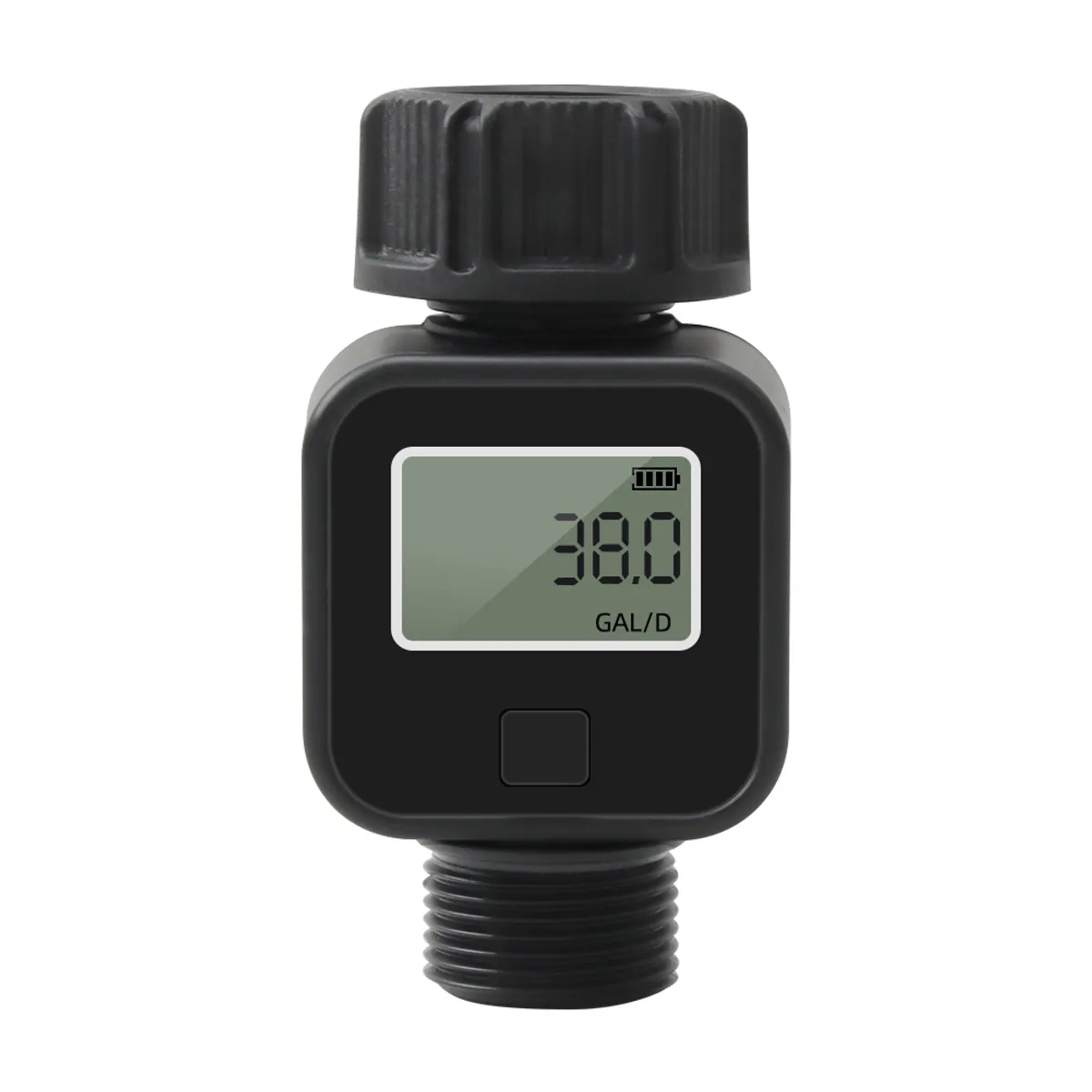 GENERICO - Medidor Digital de Flujo de Agua IPX5 para Riego y Jardín