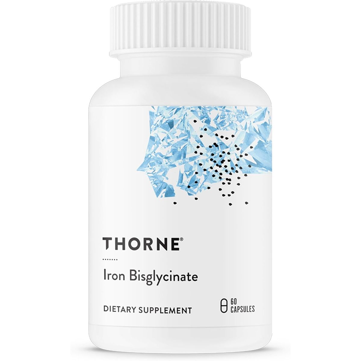 GENERICO - Suplemento de hierro de 25 mg para una mejor absorción Bisglicinato de hierro THORNE