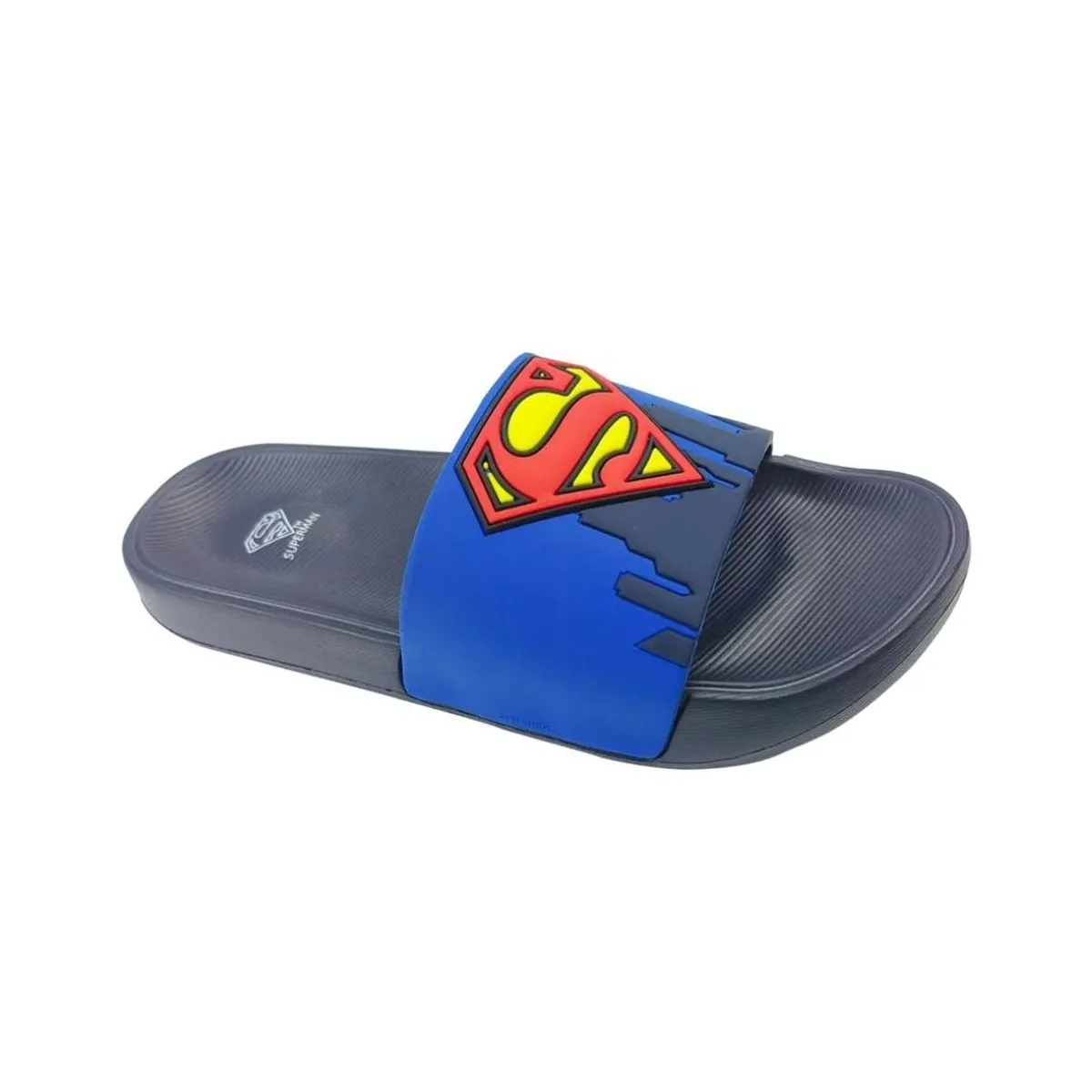 DC COMICS - Sandalias Hombre Playeras DC Comics Superman Azul