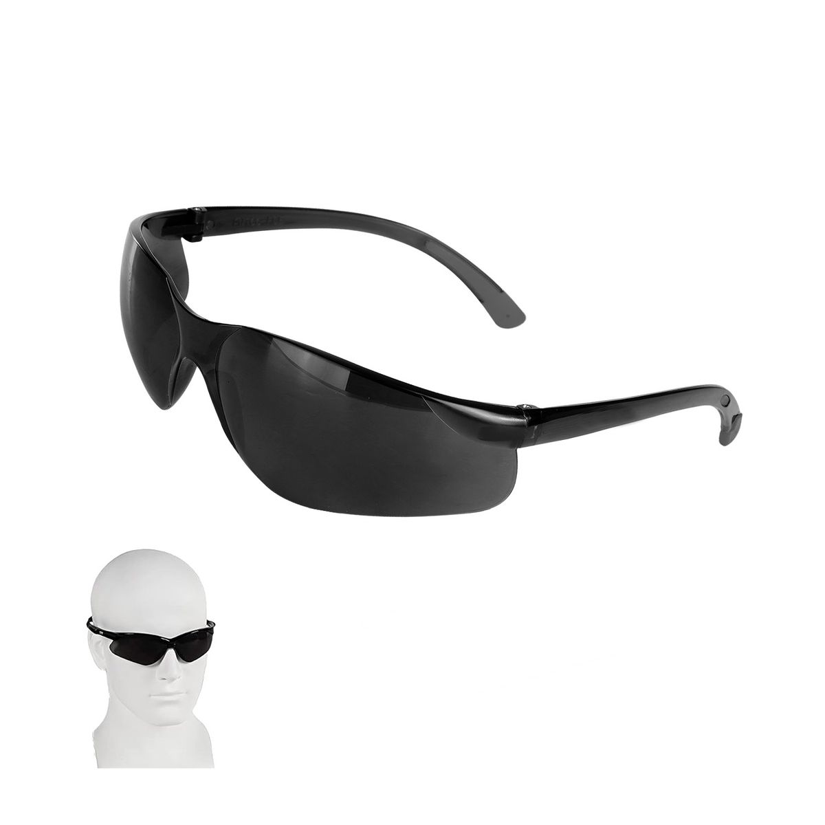 GENERICO - Lentes De Seguridad Oscuros Para Construccióntaller- Lentes