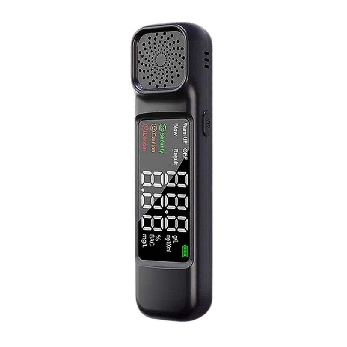 GENERICO - Alcoholímetro Digital AT68  con Sensor Semiconductor y Pantalla LED