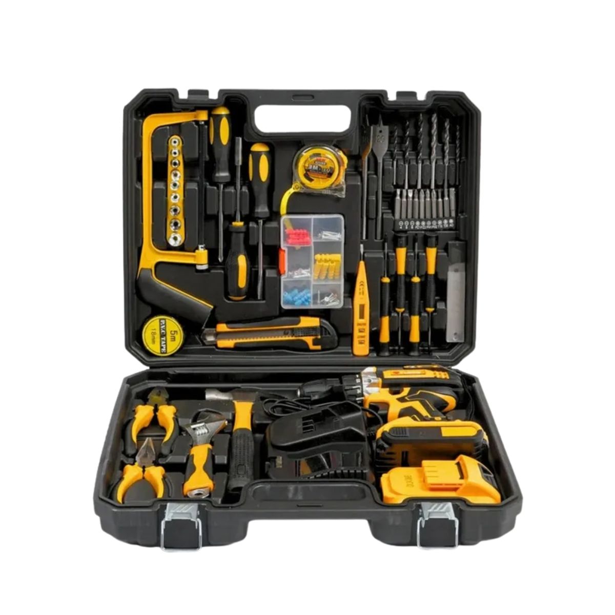 GENERICO - Taladro Percutor + Herramientas