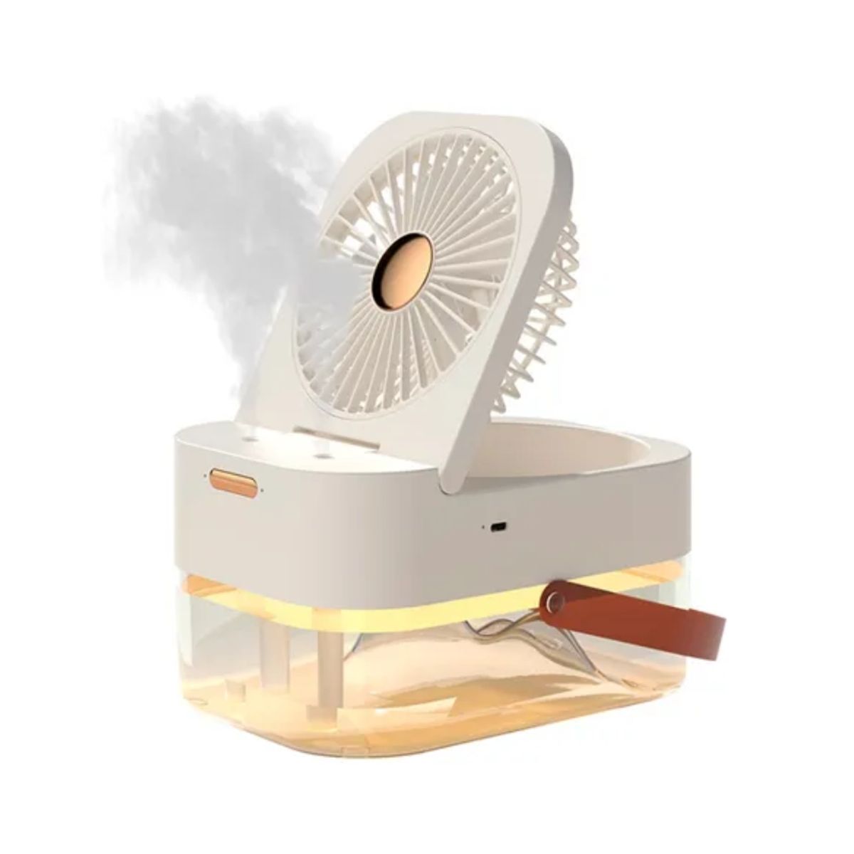GENERICO - Ventilador Portatil USB Aire Acondicionado Humidificador
