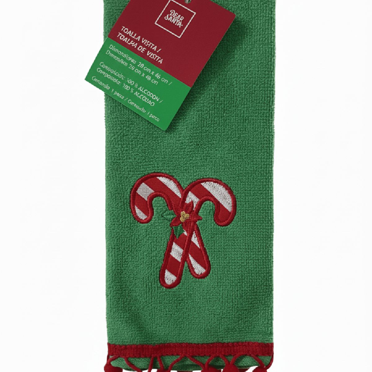 MAP DESIGN HOME - Toalla de Mano Navideño 28x46 cm