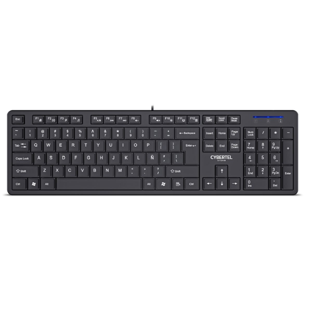 CYBERTEL - Teclado Oficina Waterproof Cybertel Storm - CYB K200