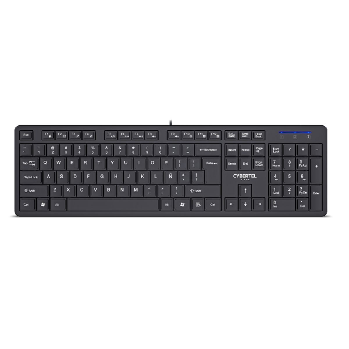 CYBERTEL - Teclado Oficina Waterproof Cybertel Storm - CYB K200