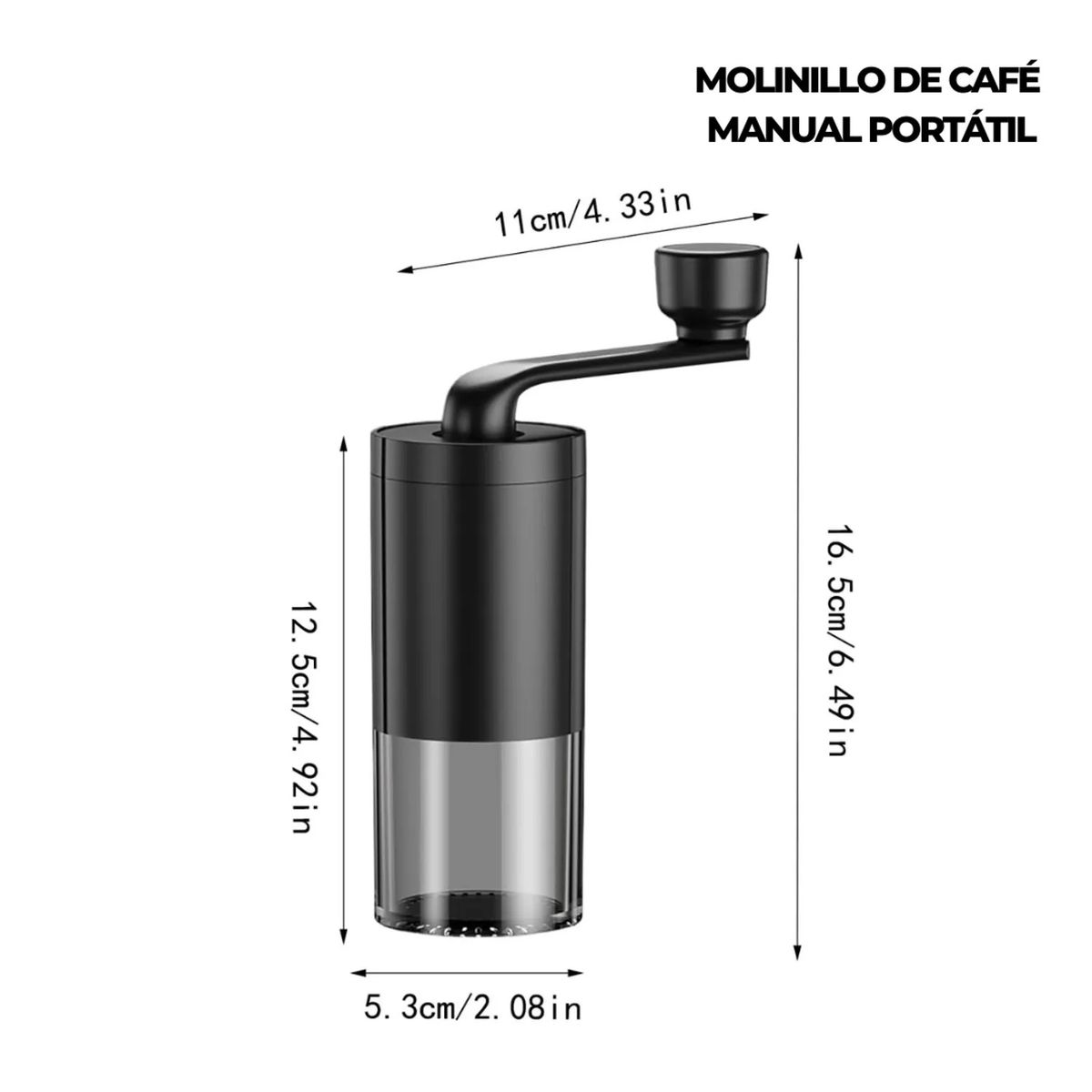 CUTE - MOLINO DE CAFÉ MANUAL PORTÁTIL