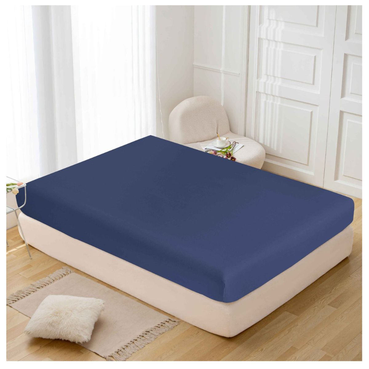 GOLDSUN - PACK DE SÁBANA GOLDSUN CON ELÁSTICO EN COLOR ENTERO