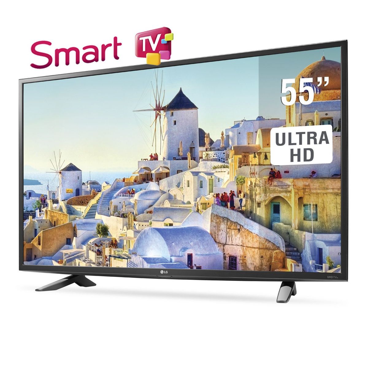 LG - Televisor 55" 4K Ultra HD Smart TV 55UH6150