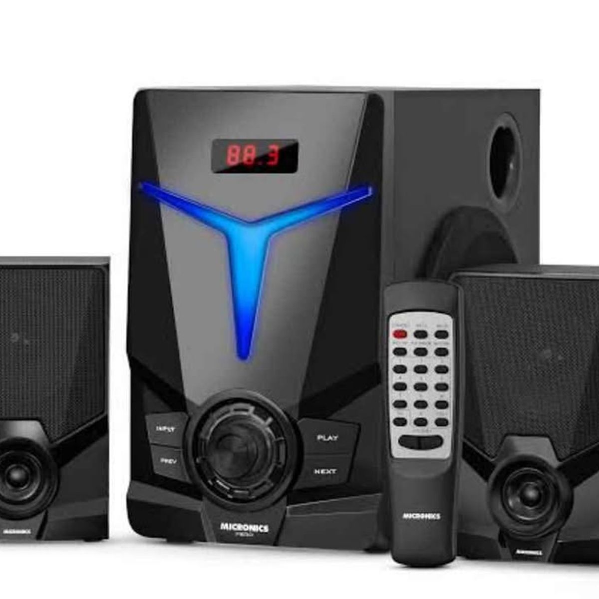 MICRONICS - SISTEMA MULTIMEDIA 2.1 FIERO MICS700KTV USB SD BLUETOOTH FM MICRONICS