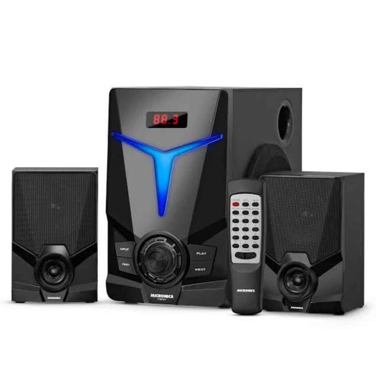 MICRONICS - SISTEMA MULTIMEDIA 2.1 FIERO MICS700KTV USB SD BLUETOOTH FM MICRONICS