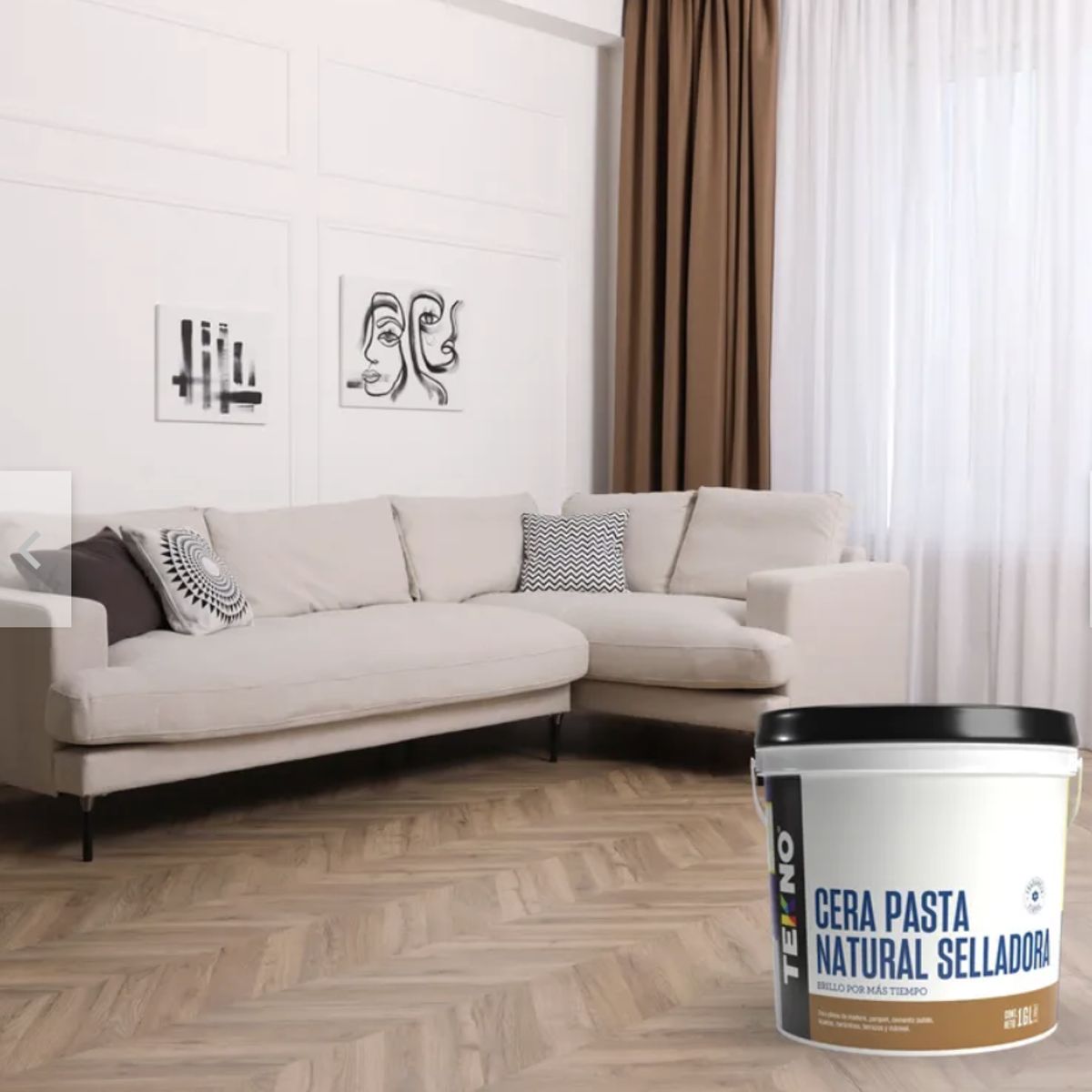 GENERICO - CERA TEKNO BALDE 4LT PASTA NEUTRO