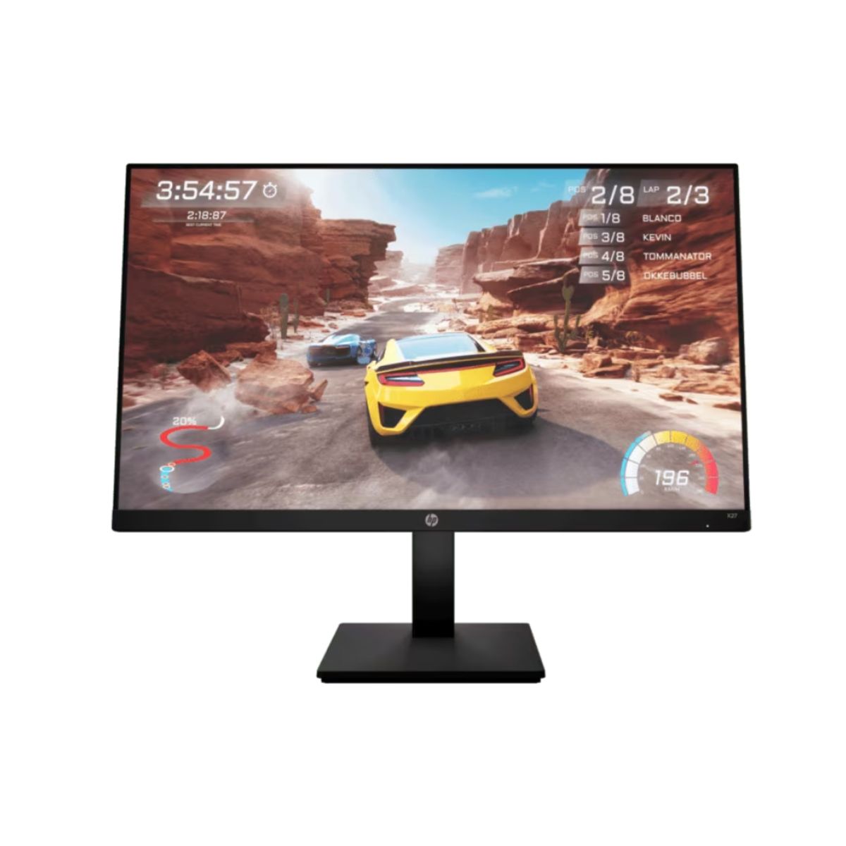 HP - Monitor Gamer HP X27 IPS Full HD 165Hz 1ms Plano 27 FHD PIVOT