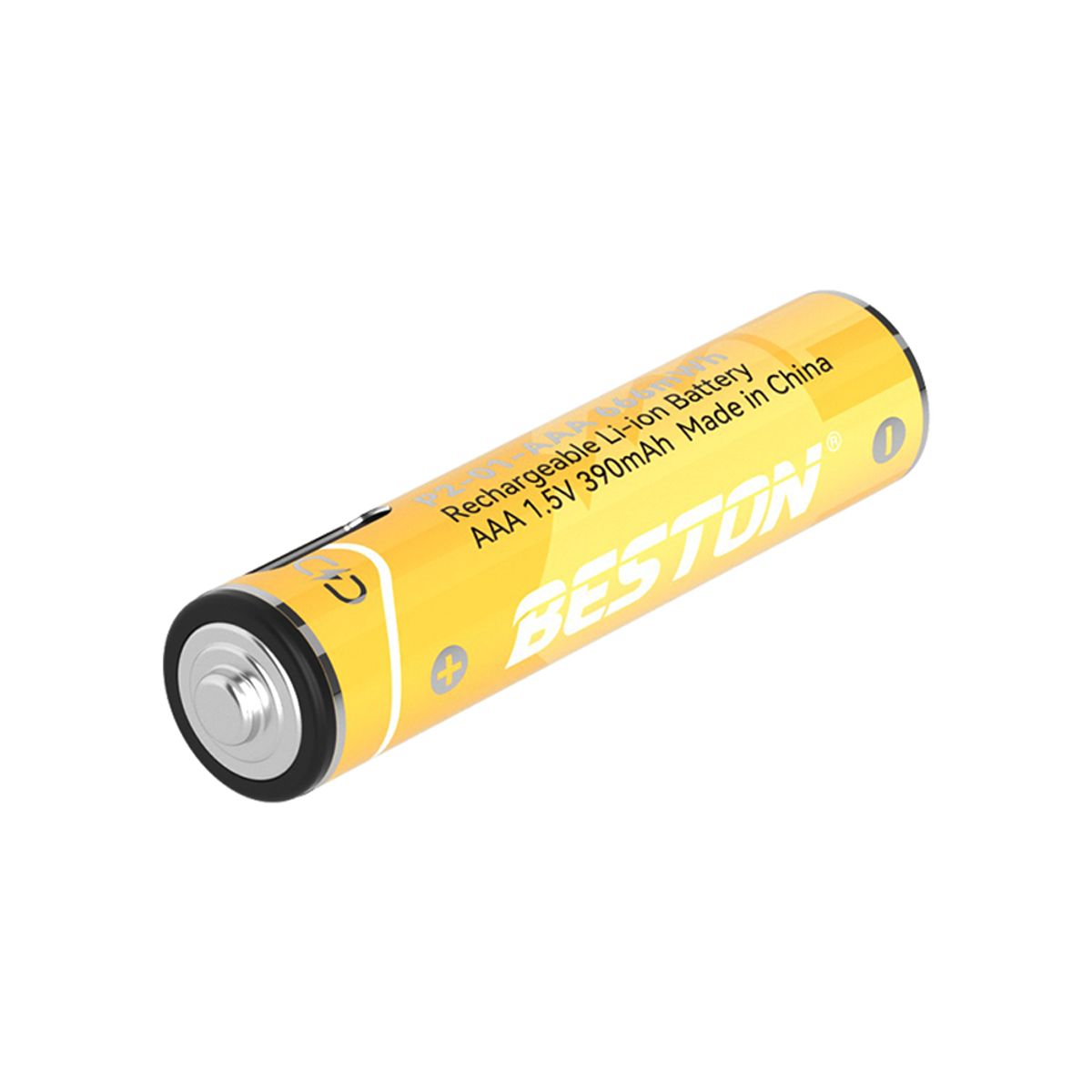 BESTON - 4 Baterias de litio recargable AAA pila 1.5V 860mAh BESTON AAA1000