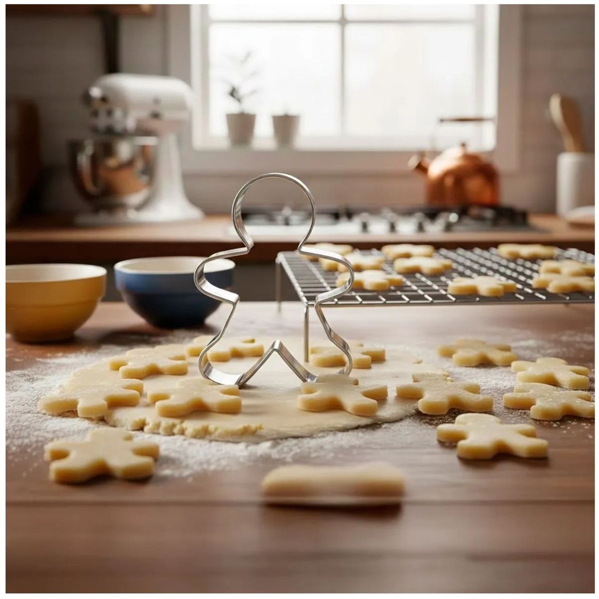 Molde para Galletas de Acero Modelo Niño 3 Piezas, marca Ichimatsu - Foto 2