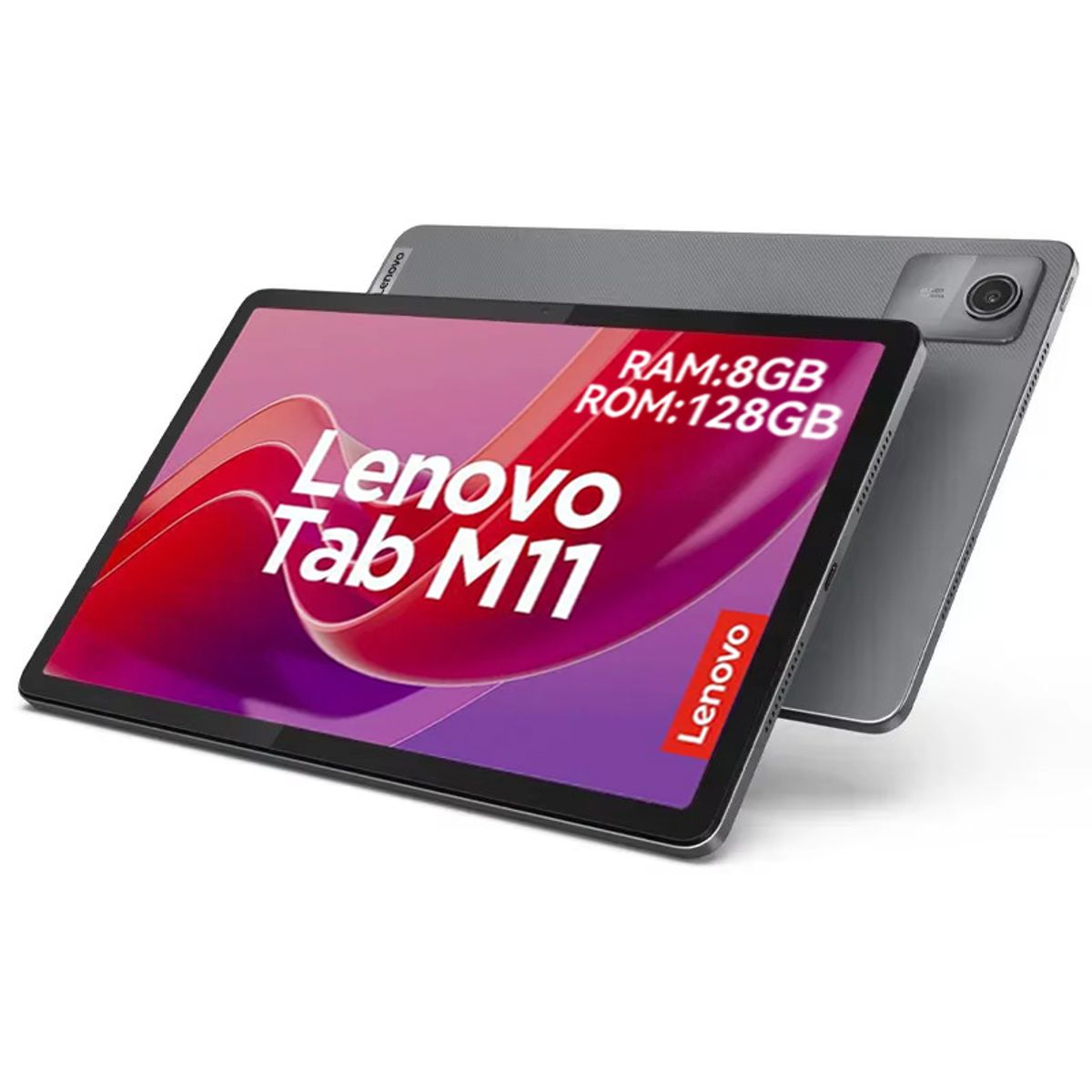 LENOVO - Tablet Lenovo M11 8GB+128GB WiFi y Lápiz y Case Rojo