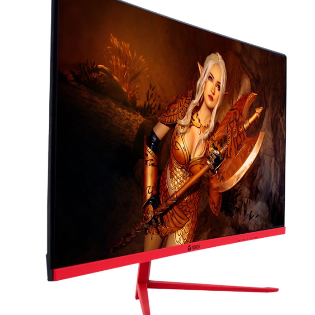TEROS GAMING - Monitor curvo gaming TEROS TE-2473G 238 FHD VA 180Hz 1ms HDMI DP AUDIO OUT USB