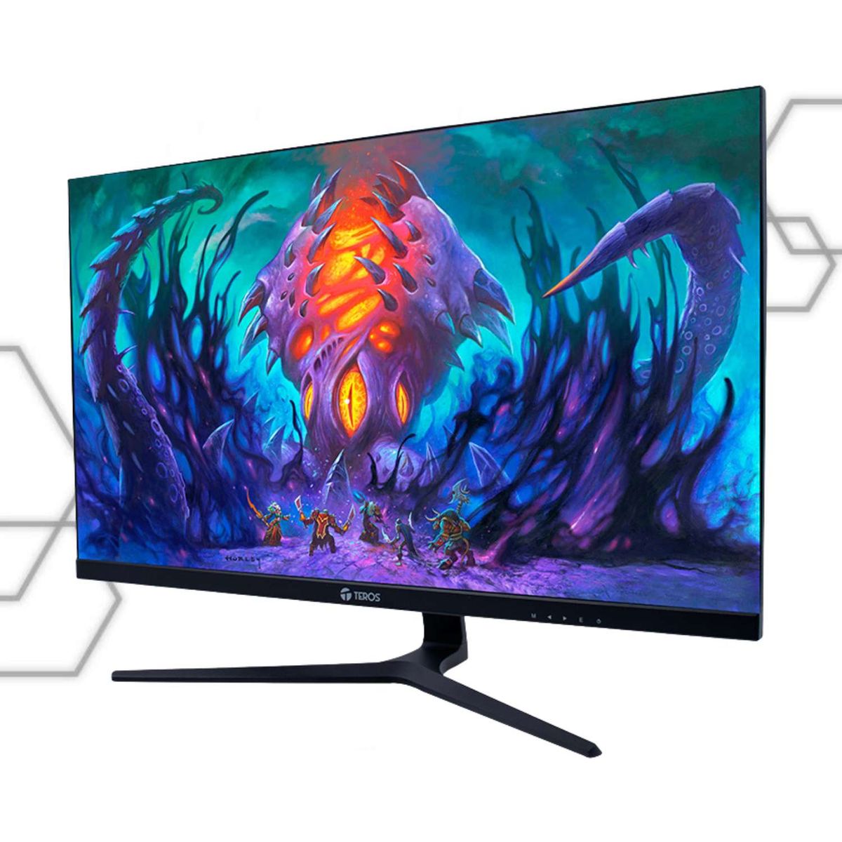 TEROS - Monitor Teros TE-2769G Plano 27″ QHD 2K IPS 180Hz 1ms