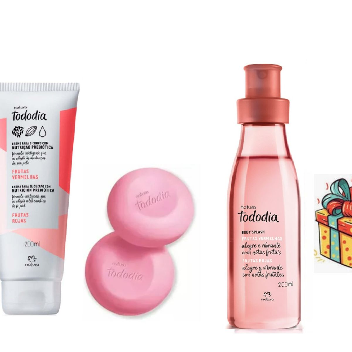 NATURA - Kit tododia frutos rojos