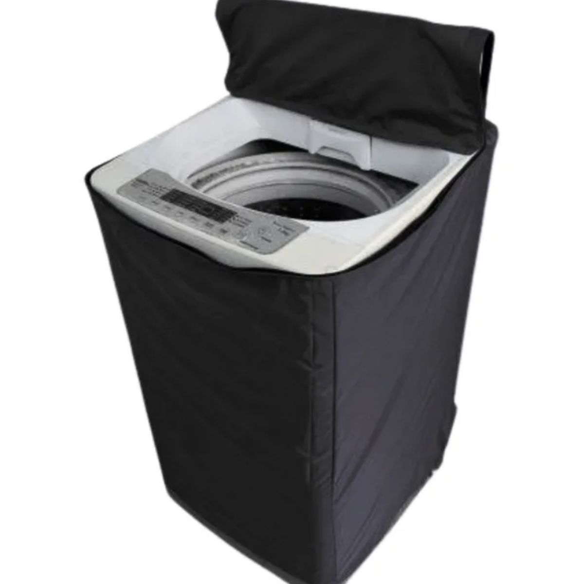 GENERICO - Funda para lavadora Impermeable 16 - 22 kg Negro