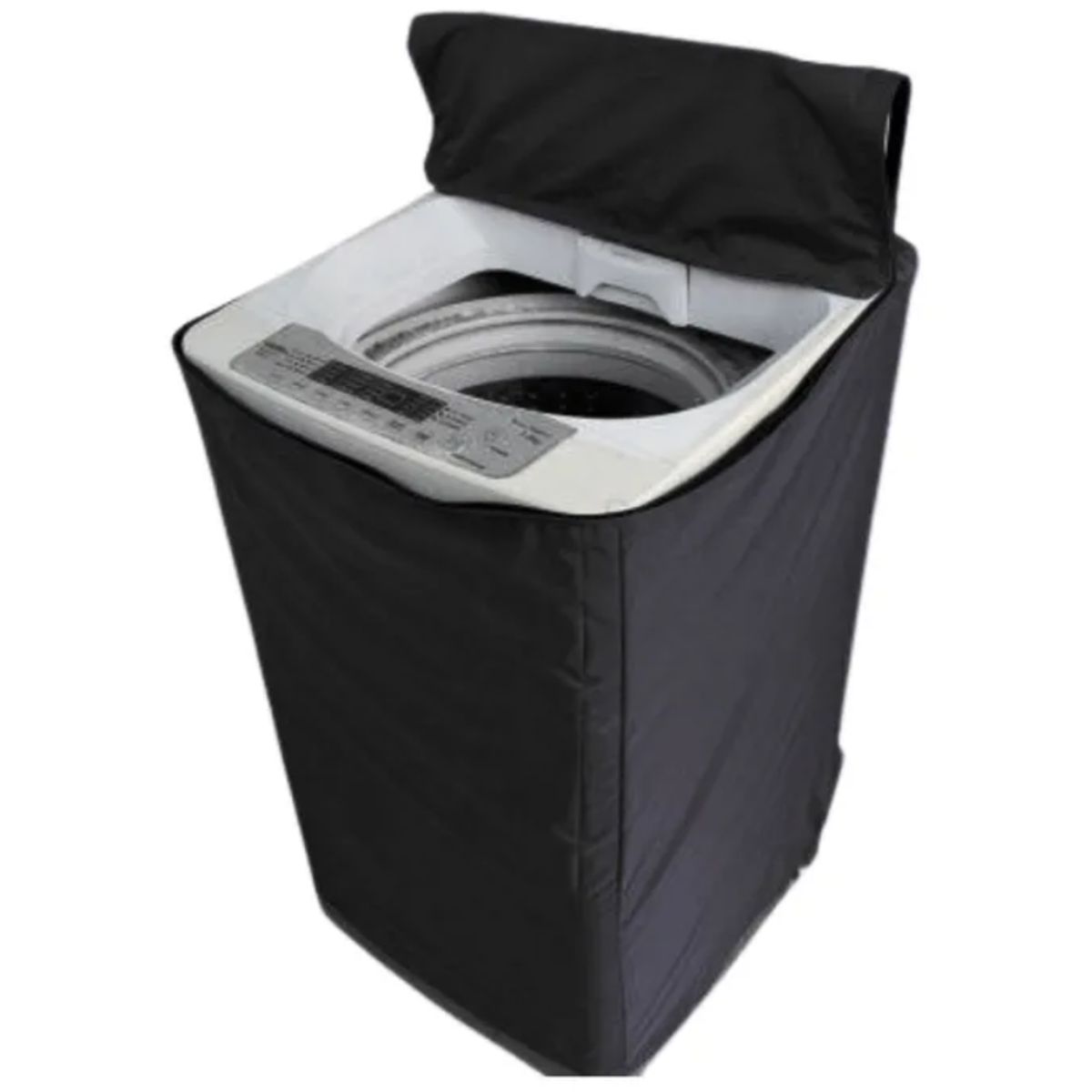 GENERICO - Funda para lavadora Impermeable 16 - 22 kg Negro