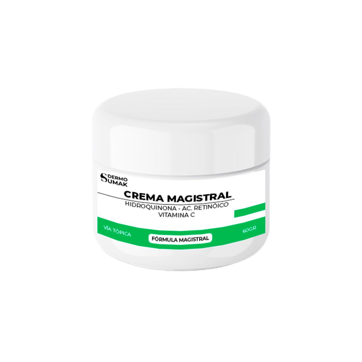 GENERICO - CREMA MAGISTRAL HIDROQUINONA 4% & AC RETINOICO 0025% & VITAMINA C 2% -50 GR DERMO SUMAK