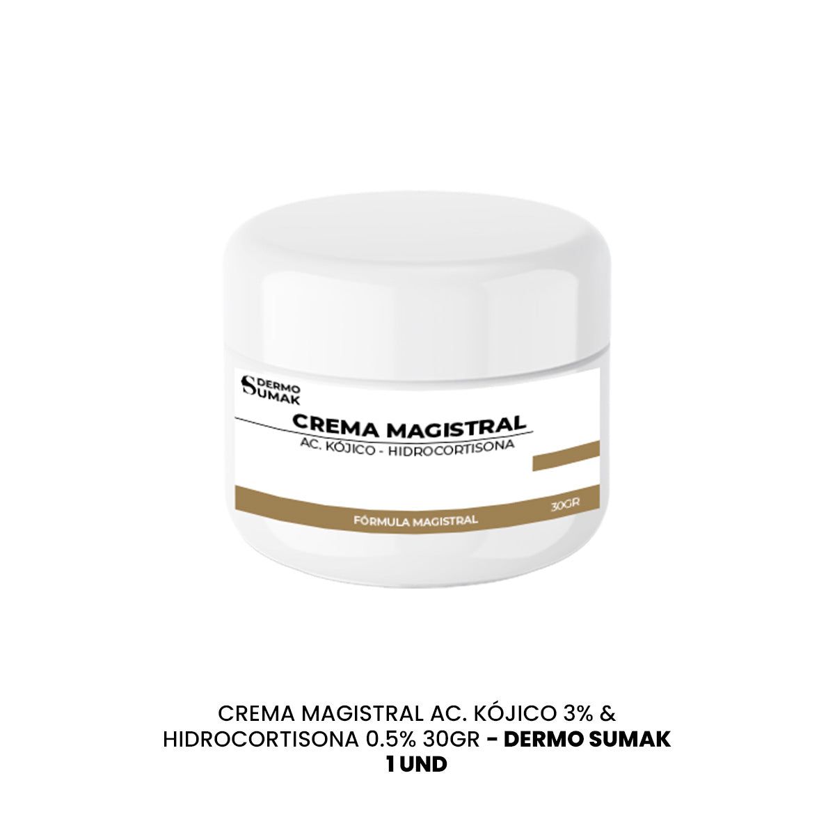 GENERICO - CREMA MAGISTRAL AC KOJICO 3% & HIDROCORTISONA 05% DERMO SUMAK