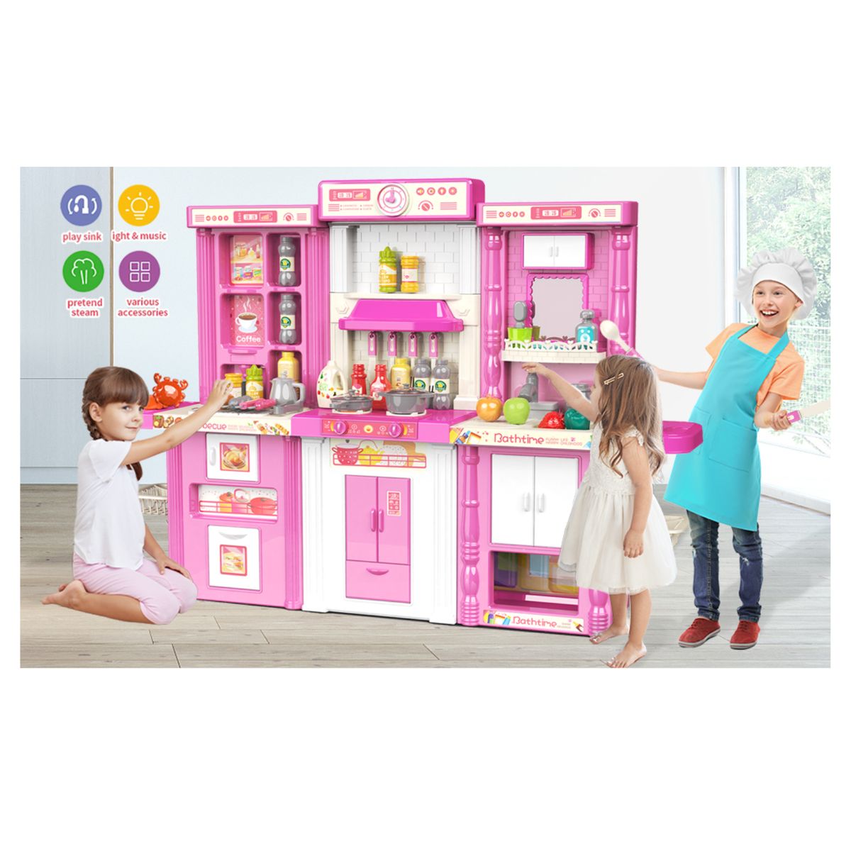 GENERICO - Cocina Infantil Gigante Realista