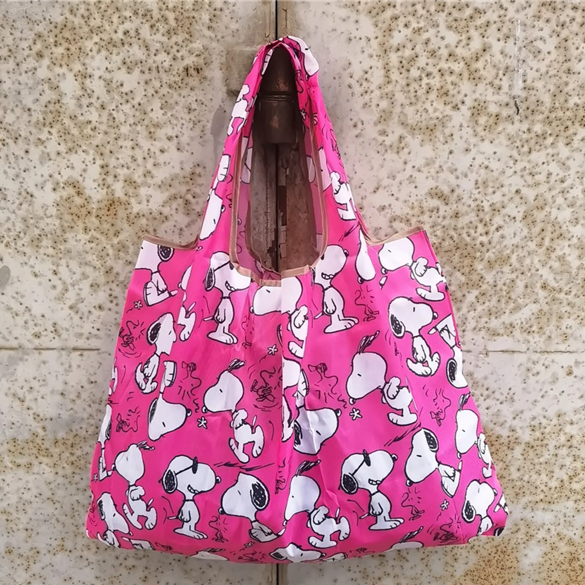 SNOOPY - Bolsa Ecológica Snoopy - Plegable Portátil e Impermeable