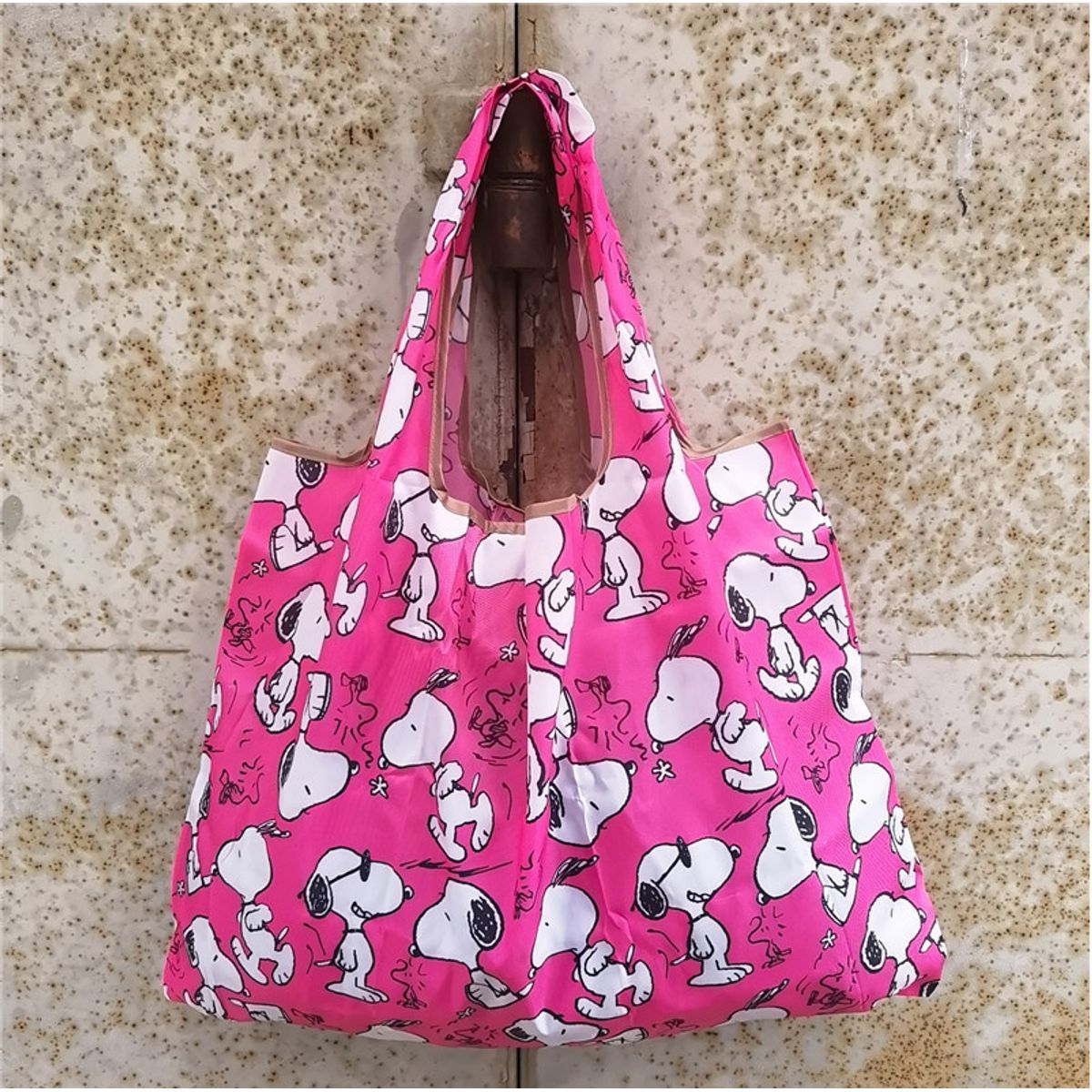 SNOOPY - Bolsa Ecológica Snoopy - Plegable Portátil e Impermeable