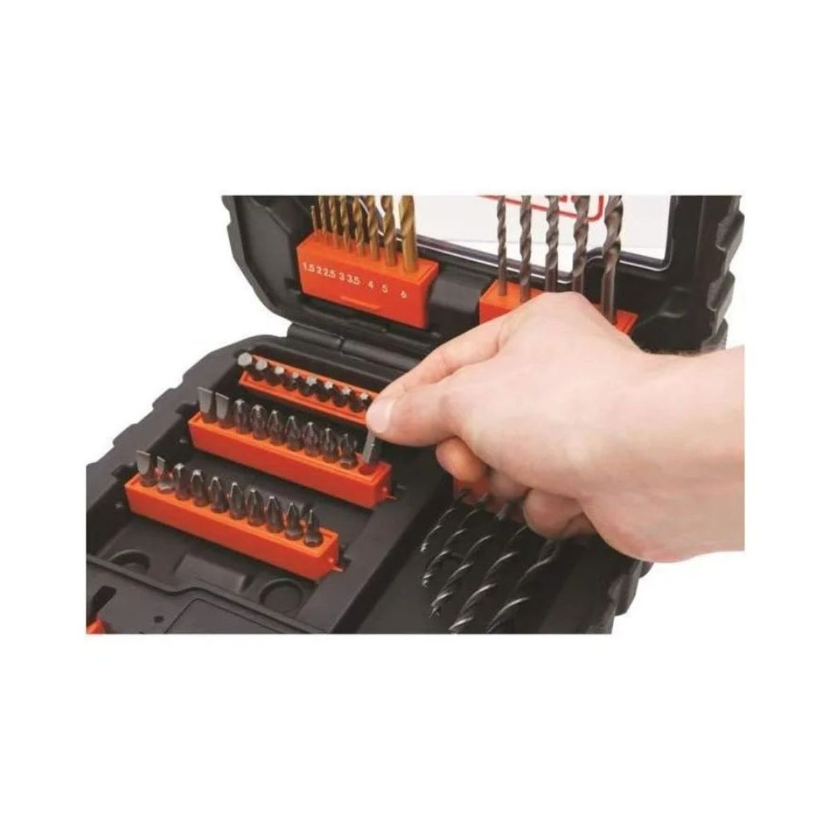 BLACK+DECKER - Set Atornillar Y Taladrar 50 Piezas Black+decker A7232-xj