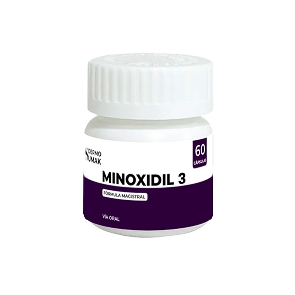 GENERICO - Minoxidil 3Mg 60 Cápsulas